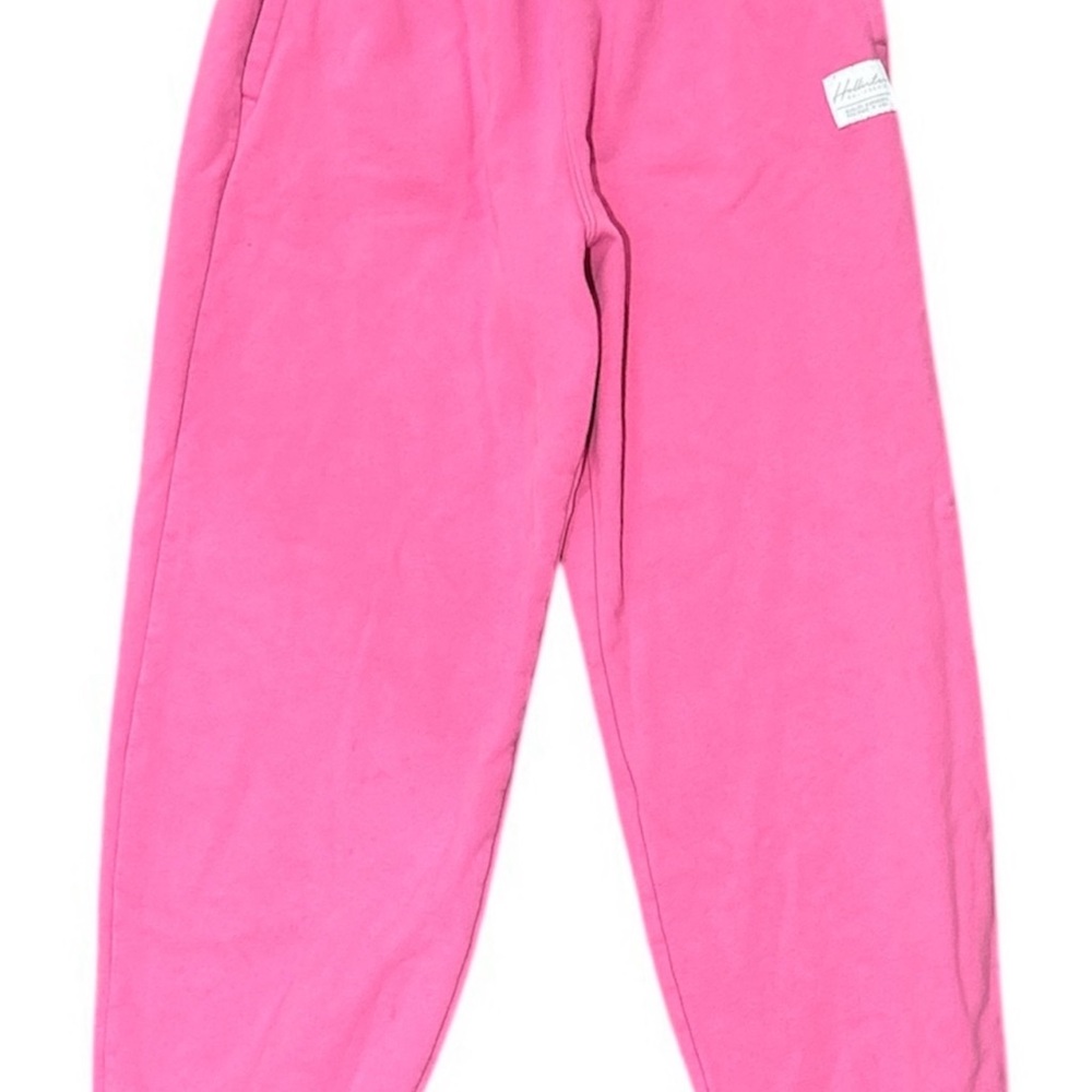 Hollister Pink Sweatpants Cozy Tapered Fit